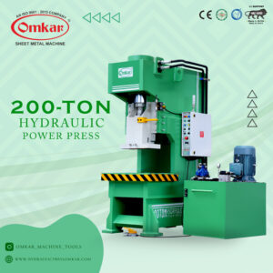 200 Tonne Hydraulic Power Press - Omkar Machine Tools, Rajkot