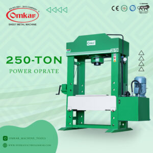 250 Tonne Power Hydraulic Press - Omkar Machine Tools, Rajkot